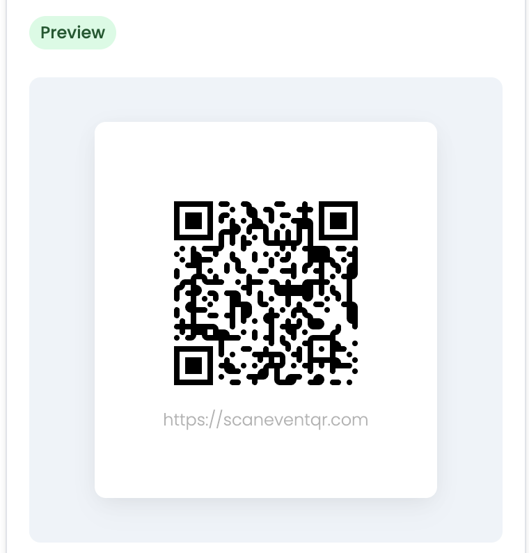 QR Code Generation Interface